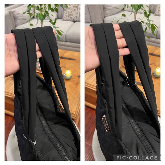 Marc Jacobs Black Quilted Nylon Tote Bag - Picture 5 of 17